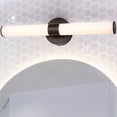 thumbnail image 6 of JONATHAN Y Brooks 20.13" 1-Light Industrial Mid-Century Iron Integrated LED Vanity Light, Oil Rubbed Bronze, 6 of 8