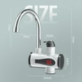 thumbnail image 3 of Instant Hot Water Faucet 3-Second Fast Heating Tap for Kitchen and Bathroom With Digital Temperature Display, 3 of 9