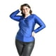 thumbnail image 4 of Blusa con abertura asimetrica Roman Fashion /Tallas Extras, 1841 (Azul rey) azul 36, 4 of 6