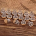 thumbnail image 4 of Protectores de Piso para Patas de Sillas para Pisos de Madera con Almohadillas de Fieltro, Cubiertas para Proteger los Pies de las Patas de los Muebles de Madera, Copa 24 Piezas L, 4 of 5