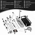 thumbnail image 2 of Cocktail Shaker Set, Boston Stainless Steel Bartender Kit with Acrylic Stand & Cocktail Recipe Boo, 2 of 5