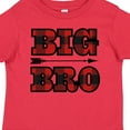 thumbnail image 4 of Inktastic Big Bro Buffalo Plaid Brother Boys Toddler T-Shirt, 4 of 5