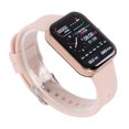 thumbnail image 4 of Reloj Inteligente Deportivo Recordatorio de Información de Temperatura para Android 4.4 Pantalla táctil Monitor de sueño Pulsera para Mujeres Hombres Rosa, 4 of 5
