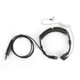 thumbnail image 4 of Waterproof Tactical Throat Mic Headset Fit for Kenwood BaoFeng TK3107 TK3207, 4 of 11