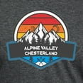 thumbnail image 3 of CafePress - Alpine Valley Ski Area Chesterland Ohio T Shirt - Mens Tri-blend T-Shirt, 3 of 4