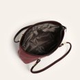 thumbnail image 4 of Retro Style Women Handbag Veganic PU Leather Material Office Lady Work Tote For Commuter High Capacity Shoulder Bag Fits Up to Laptop 12", 4 of 7