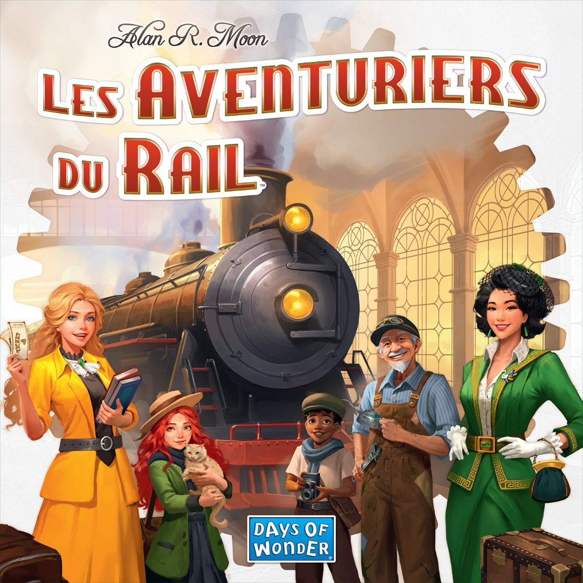 Asmodee - Days of Wonder - Ticket to Ride - Refresh - Strategic Family Game - for 2 to 5 Players - Ages 8 and up - French