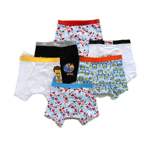 LEGO LEGO Little Boys' Movie 5 Pack Boxer Briefs