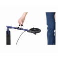 thumbnail image 4 of Andador con ruedas Medline con asiento, de acero, con ruedas de 6 pulgadas, soporta hasta 350 lb, color azul, 4 of 4