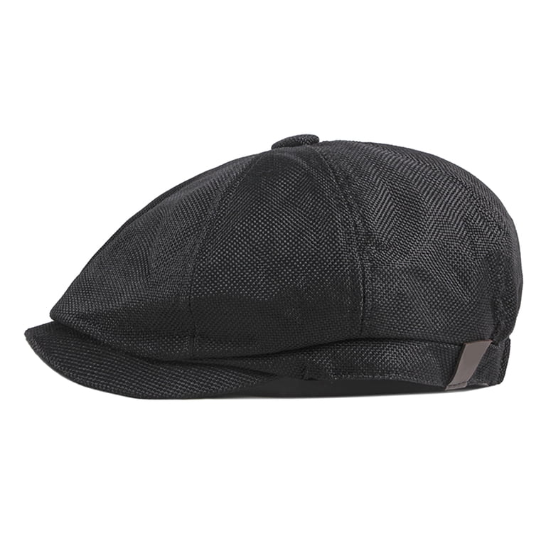 Casquette Plate Réglable Newsboy Ivy Cap Béret Classique Pour Homme Et Femme - 55-58 Cm