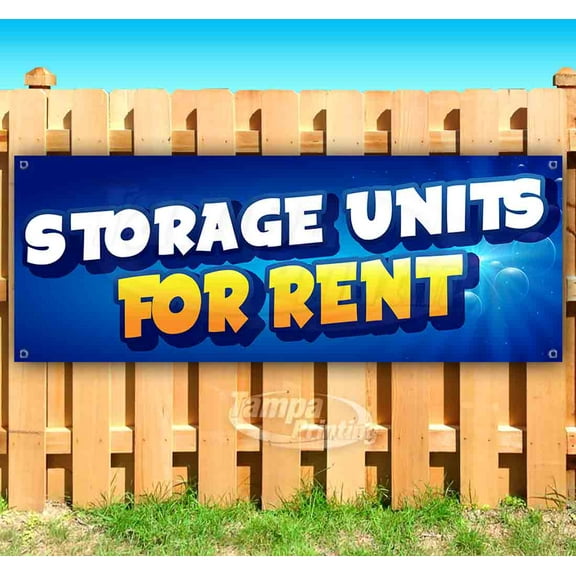 Storage Units For Rent 13 oz Vinyl Banner With Metal Grommets