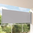 thumbnail image 2 of vidaXL Auvent Latéral Rétractable pour Patio 140 x 300 cm Gris, 2 of 5