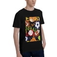 thumbnail image 2 of Bingfone Balls Men'S Loose Fit Short-Sleeve Pocket T-Shirt, 2 of 7