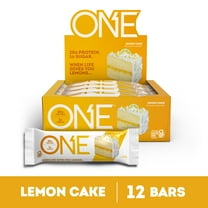 ONE Brands Protein Supplement Bar, Lemon Cake, 20g Protein, 12 Count
