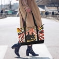 thumbnail image 4 of FORMRS Canvas Laptop Tote Bag for Women with 15.6" Computer Compartments Shoulder Handbag, Abstract Boat Ride, 4 of 7