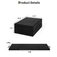 thumbnail image 3 of Ataucjin 6x2ft Folding Gymnastics Mat for Home Gym, 2 Inch Thick Tumbling Mat and Exercise Mat, High Density EPE Foam Floor Pad for Yoga, Pilates, Martial Arts, 3 of 8