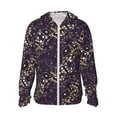 thumbnail image 1 of Fotbe Dice Chaqueta con Protección Solar UPF 50+ para Hombre y Mujer, Camisa con Capucha y Bolsillos-Medium, 1 of 7