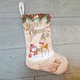 thumbnail image 3 of 3 piezas de medias navideñas, colgantes, adornos, Papá Noel, muñeco de nieve, alce, calcetines, bolsa de regalo 15*30*20cm, 3 of 5
