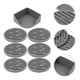 thumbnail image 3 of 1 juego de posavasos de silicona flexible y gruesa, resistentes al calor, redondos para tazas de té, 3 of 7