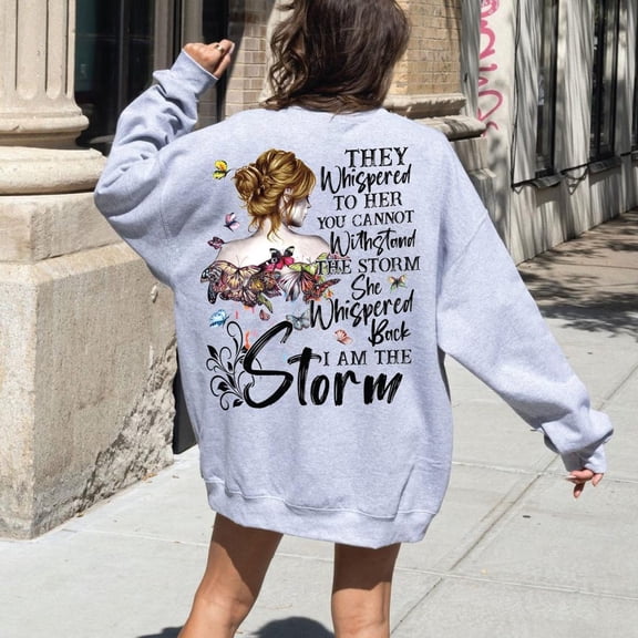 I Am The Storm Sweatshirt & Hoodie, Boho Women Shirt, Gothic Shirt, Her TSHIRT All Size S-5XL