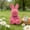 Pink-PK-clearacne, variant on WWG Easter Flocked Bunny Ornament, Solid Color Foam Tabletop Decoration for Festival Scene Arrangement, Soft Velvet-Like Finish 12.2x7.09x7.09 Inches