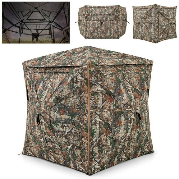 GVN Tent,5-IN-1 Detachable Hunting Blind for 2-3 People with Skylight