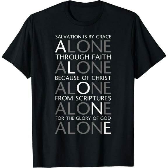 Five Solas of the Reformation T-Shirt
