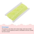 thumbnail image 3 of Uxcell Lace Trim Vintage 0.98" x 10yards Fruit Green Lace Ribbon For Clothes Fabric Wedding Decoration Gift Wrap, 3 of 5