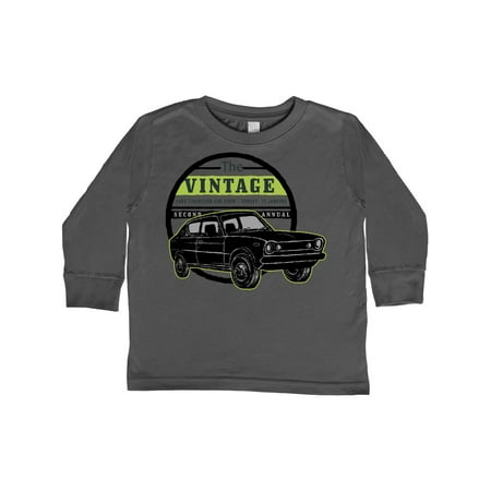 

Inktastic Vintage Car Show Gift Toddler Boy or Toddler Girl Long Sleeve T-Shirt