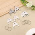thumbnail image 7 of 8pcs 770301 Paper Towel Dispenser Keys,Toilet Paper Dispenser with 8 Key Rings Paper Towel Holder Key Tissue Box Key, 7 of 7
