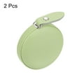 thumbnail image 3 of 2uds Redonda Retráctil Métrica Cinta 150 cm/60 Pulgadas Suave Cuero Estuche Sastres Cinta Métrica Bolsillo Tamaño para Cuerpo, Tela, Costura Medidas, Verde, 3 of 6