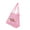 Pink Color, variant on Breathable Nylon Mesh Beach for Shell Collecting, Sandproof Storage with Large Capacity Coastal Essentials