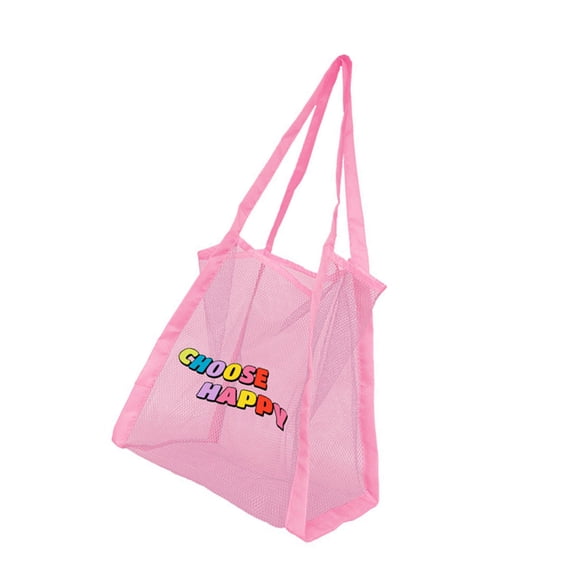 Breathable Nylon Mesh Beach for Shell Collecting, Sandproof Storage with Large Capacity Coastal Essentials