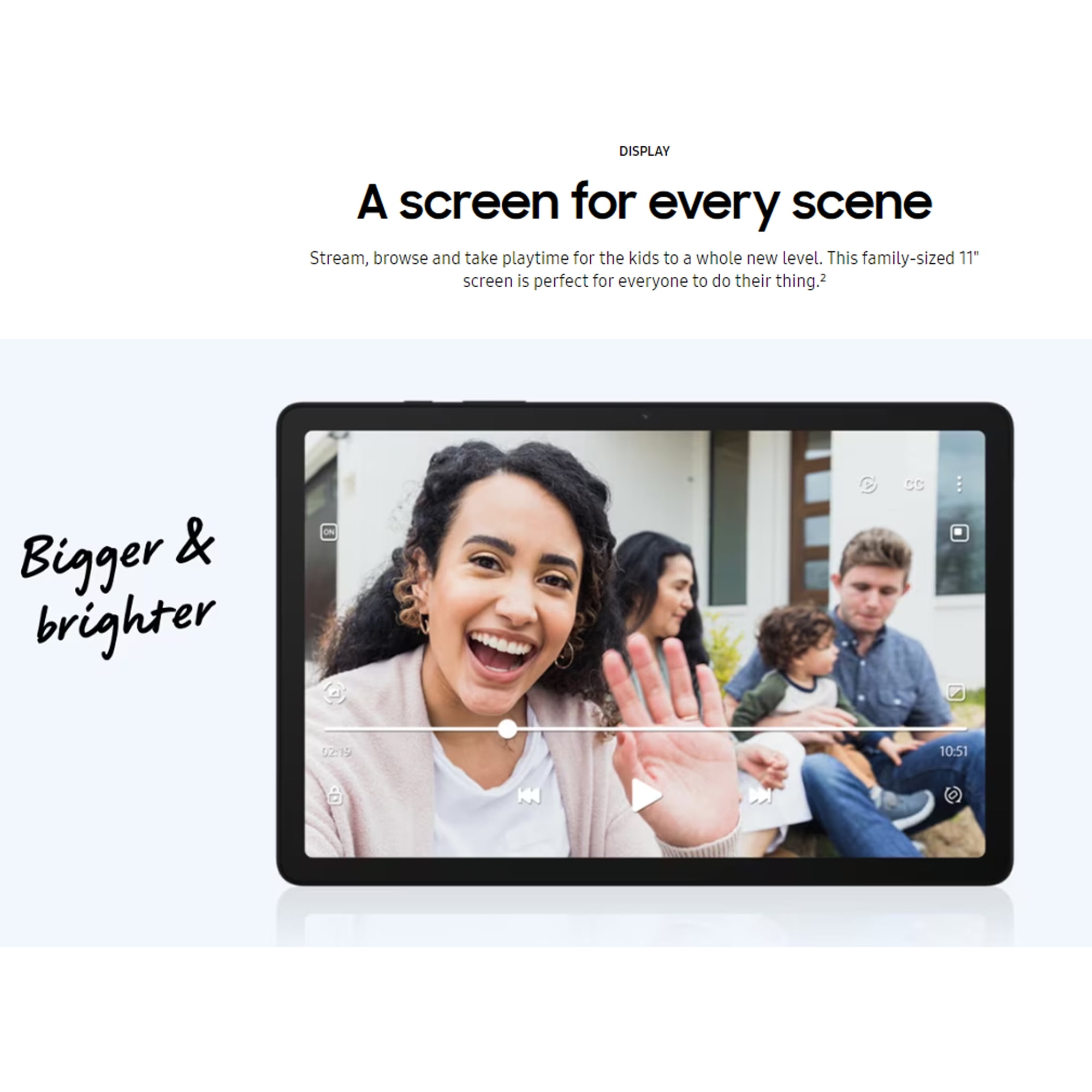 SAMSUNG Galaxy Tab A9+ Plus (128GB, 8GB) 11.0" Wi-Fi International Model X210