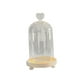 thumbnail image 5 of Campana de cristal transparente para centros de mesa decorativos, a prueba de polvo, para fiestas corazón, 5 of 9