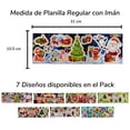 thumbnail image 2 of Pack 8 Planillas Magnéticas De Figuras Desprendibles Navidad, 2 of 5