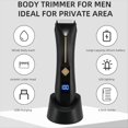 thumbnail image 4 of Recortador de Ingle para Hombres y Mujeres, Recortador de Pelo Eléctrico para Barba , Bikini, Afeitadora de Vello Púbico Lavable, Depiladora, 4 of 5