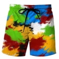 thumbnail image 1 of WILLBEST Pantalones Cortos Casuales para Hombre, de Verano, Holgados, con Dobladillo Lavado, Cómodos y Transpirables, para Uso Diario, para Relajarse En Casa., 1 of 3