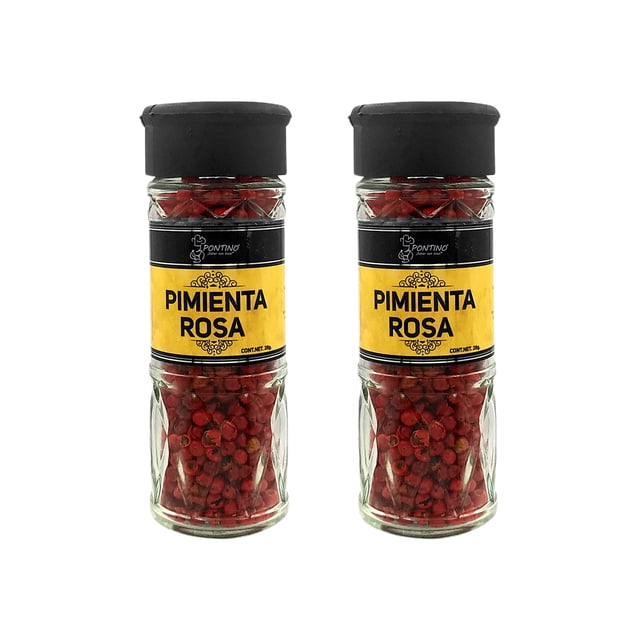 PONTINO Pimienta Rosa 28g 2 Piezas