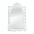 thumbnail image 1 of Grand Miroir Mural Blanc en Détresse, 1 of 1