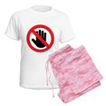 thumbnail image 6 of CafePress - Women's Light Pajamas - Women's Short Sleeve Print T-Shirt and Pants Light Cotton Pajama Set, 6 of 7