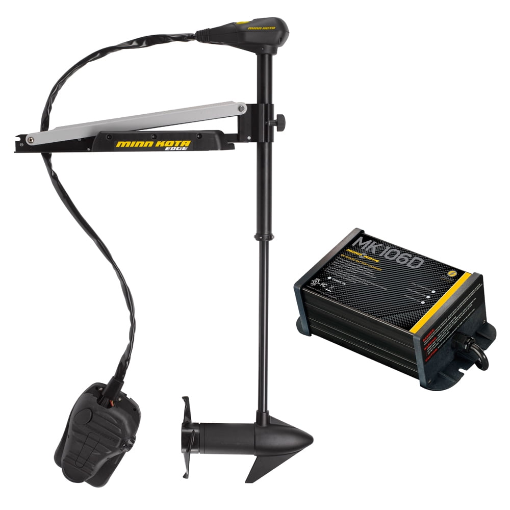 Minn Kota 1355960 Edge 55 BowMount L&D Freshwater Trolling Motor, 45