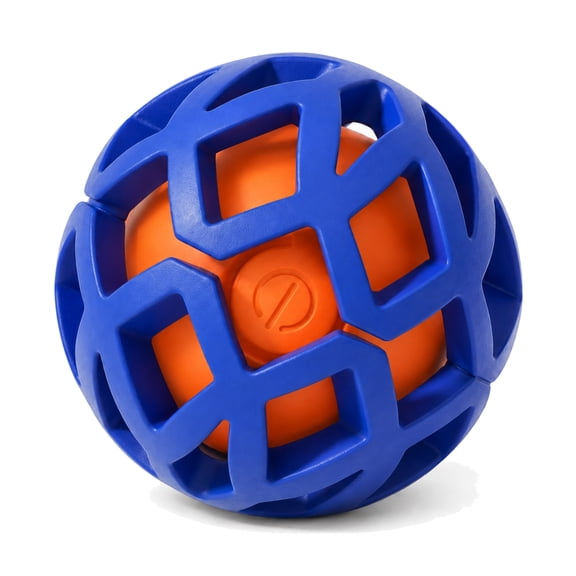 YESGIRL Interactive Dog Ball, Motion Activated Bouncing Toy with 2 Modes, USB Rechargeable for Medium and Large Dogs, 3.54 in, Blue