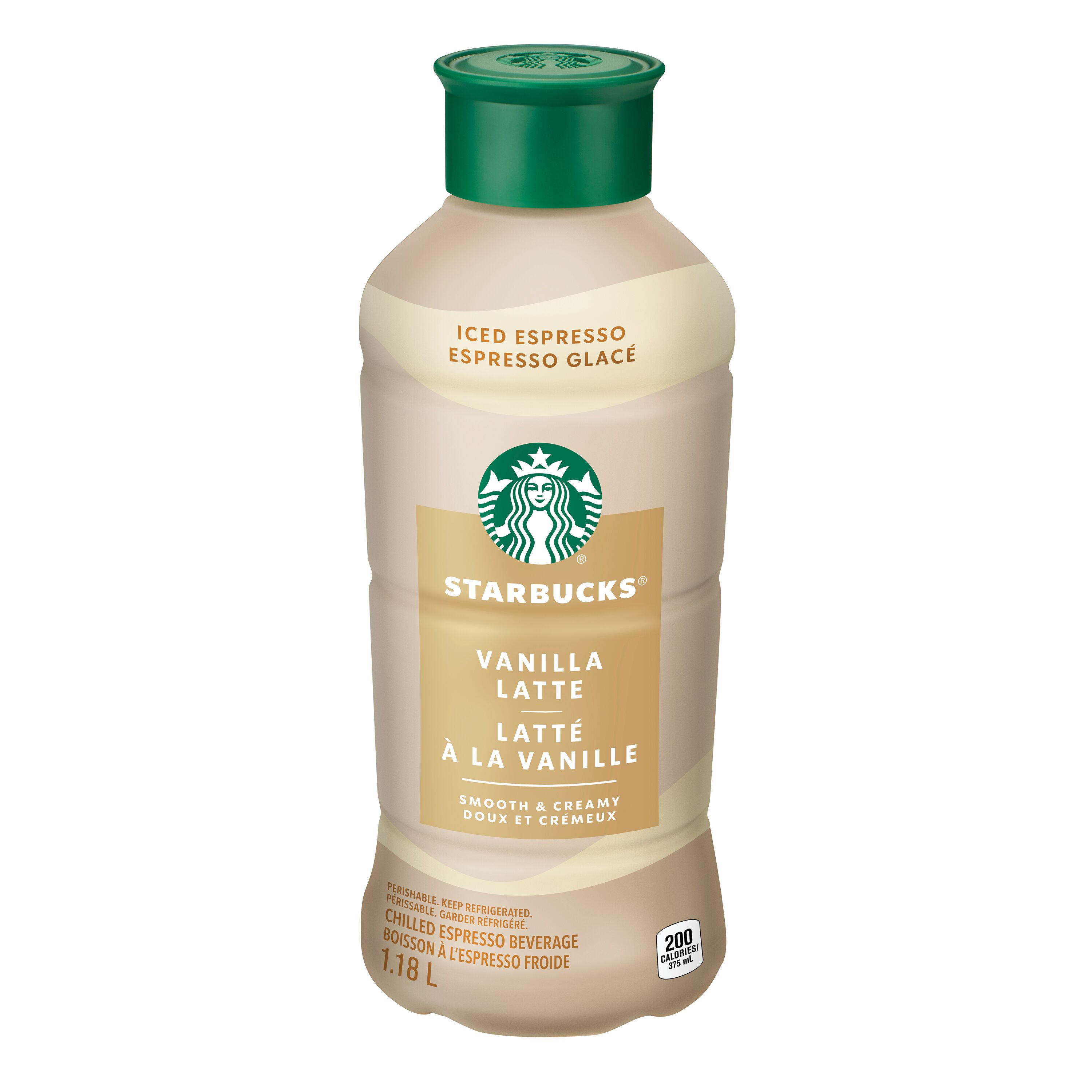 Starbucks® Café Espresso Glacé Classique Latte Vanille 1,18 L ...