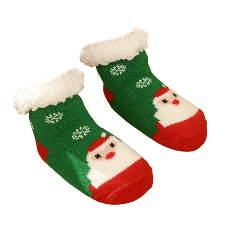 

BESTHUA Autumn Winter Babies Fluffy Sleep Floor Cozy Socks