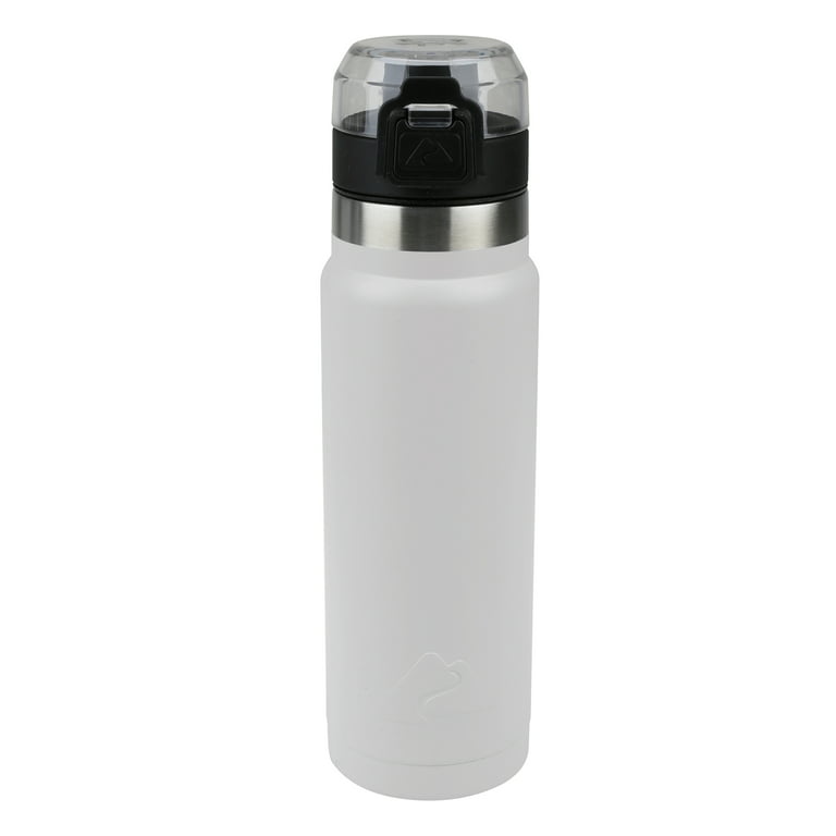 Ozark Trail 12-Ounce Insulated Stainless Steel Water Bottle, Black