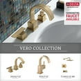 thumbnail image 2 of Delta Vero Towel Ring, Champagne Bronze, 2 of 5