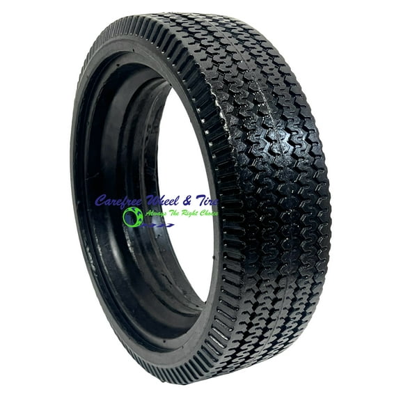 410/350-4 (10" x 3" ) Carefree LOW PROFILE Tire. Fits on 8x2.50 Rims