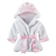 thumbnail image 1 of Wweixi Cute Baby Bathrobe Soft And Gentle On Delicate Skin Newborn Robe For Little Girls, 1 of 6