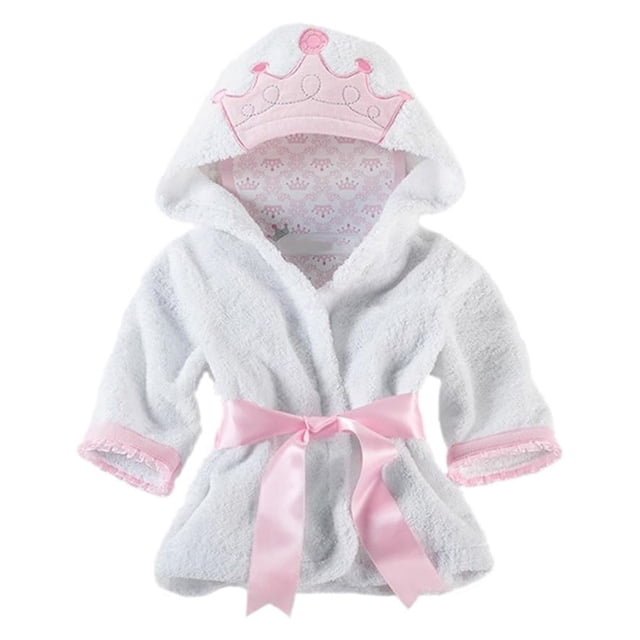 Wweixi Cute Baby Bathrobe Soft And Gentle On Delicate Skin Newborn Robe For Little Girls